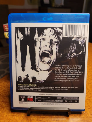 The Gates of Hell / Psycho From Texas - Blu-ray Double Feature w/ Glow in the Dark Slipcover (Dark Force Entertainment + Code Red) *PRE-OWNED*