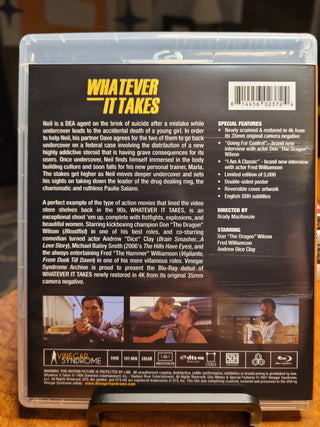 Whatever It Takes [Blu-ray w/ Limited Edition Numbered Slipbox] *PRE-OWNED*