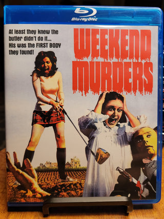 Weekend Murders - Blu-ray (Code Red) *PRE-OWNED*