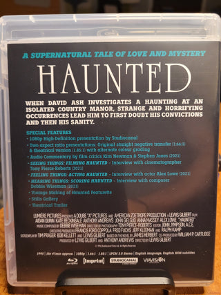 Haunted [Blu-ray w/ Slipcase REGION FREE Australian Import] *PRE-OWNED*