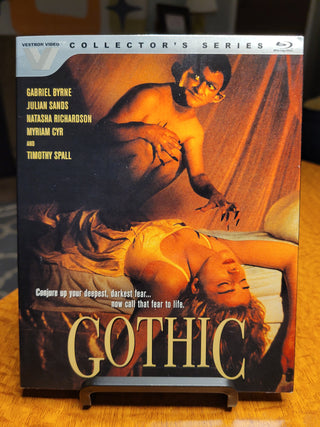 Gothic - Blu-ray w/ Slipcover (Vestron Video) *PRE-OWNED*