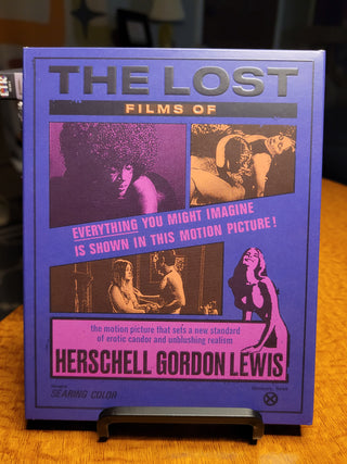 The Lost Films of Herschell Gordon Lewis - Blu-ray + DVD w/ Limited Edition Slipcover (Vinegar Syndrome) *PRE-OWNED*