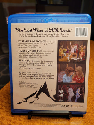 The Lost Films of Herschell Gordon Lewis [Blu-ray + DVD w/ Limited Edition Slipcover] *PRE-OWNED*