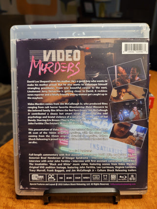 Video Murders [Blu-ray w/ Limited Edition Slipcover] *PRE-OWNED*