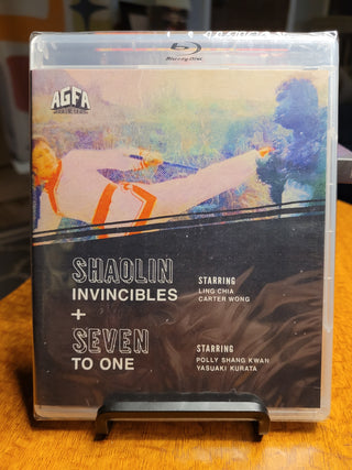 Shaolin Invincibles + Seven To One - Blu-ray Double Feature SEALED (AGFA) *PRE-OWNED*