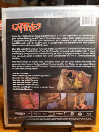 Captives [Blu-ray w/ Limited Edition Slipcover SEALED] *PRE-OWNED*