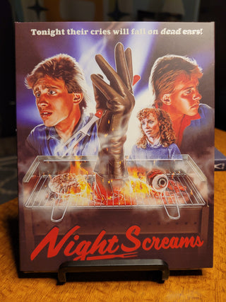 Night Screams [Blu-ray w/ Limited Edition Slipcover SEALED] *PRE-OWNED*