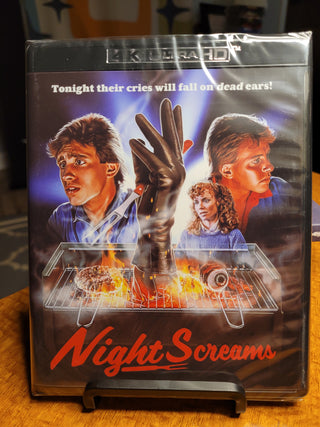 Night Screams [Blu-ray w/ Limited Edition Slipcover SEALED] *PRE-OWNED*