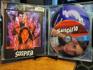 Suspiria - Blu-ray + CD Steelbook w/ Slipcover (Synapse Films) *PRE-OWNED*