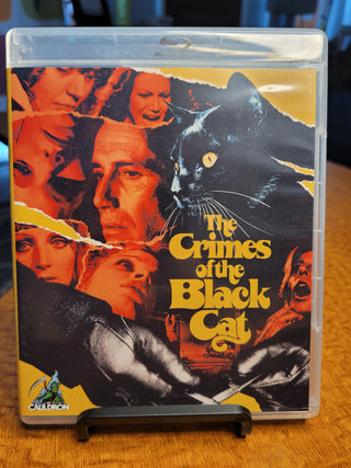 The Crimes of the Black Cat - Blu-ray (Cauldron Films) *PRE-OWNED*