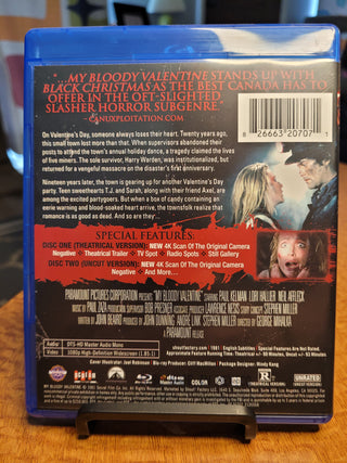 My Bloody Valentine [Blu-ray w/ Slipcover] *PRE-OWNED*