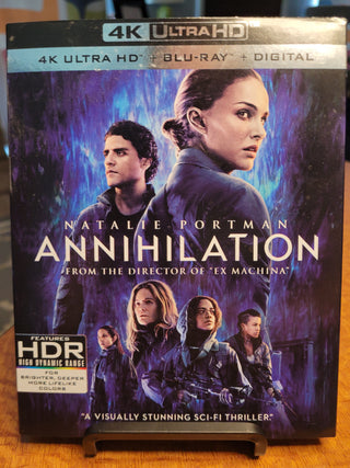 Annihilation - 4K/UHD + Blu-ray w/ Slipcover (Paramount) *PRE-OWNED*