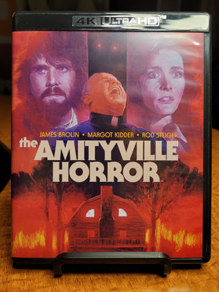 The Amityville Horror - 4K/UHD + Blu-ray w/ Limited Edition Slipcover (Vinegar Syndrome) *PRE-OWNED*