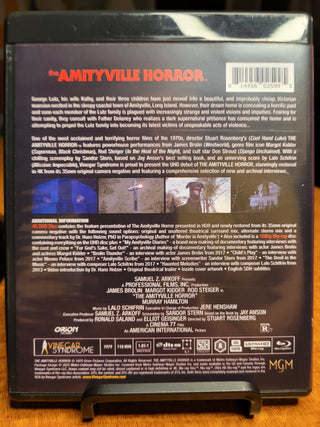 The Amityville Horror - 4K/UHD + Blu-ray w/ Limited Edition Slipcover (Vinegar Syndrome) *PRE-OWNED*