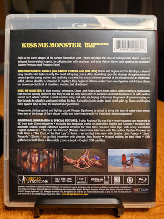 Two Undercover Angels / Kiss Me Monster [Blu-ray Double Feature w/ Limited Edition Slipcover] *PRE-OWNED*