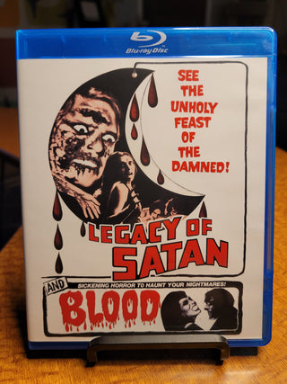 Legacy of Satan / Blood [Blu-ray Double Feature] *PRE-OWNED*