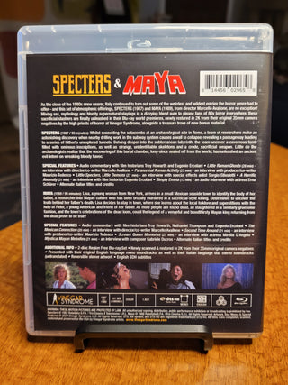 Specters / Maya [Blu-ray Double Feature w/ Limited Edition Slipcover] *PRE-OWNED*