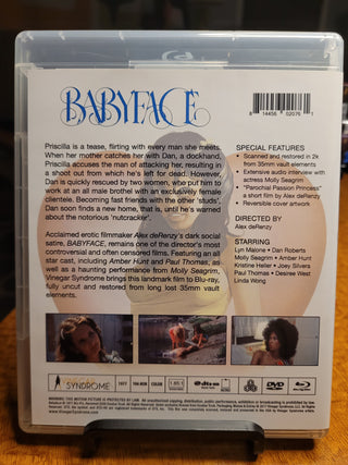 Babyface - Blu-ray + DVD w/ Limited Edition Slipcover (Vinegar Syndrome) *PRE-OWNED*