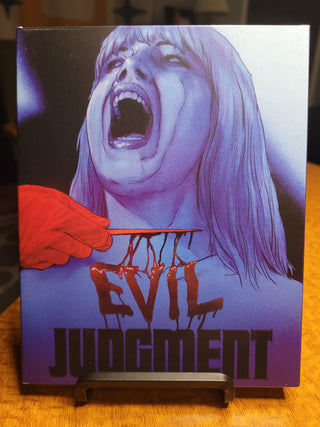 Evil Judgment - Blu-ray w/ Limited Edition Slipcover (Vinegar Syndrome) *PRE-OWNED*