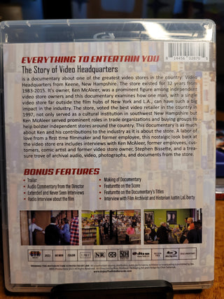 Everything to Entertain You: The Story of Video Headquarters [Blu-ray w/Limited Edition Slipcover] *PRE-OWNED*