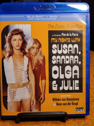 My Nights with Susan, Sandra, Olga & Julie [Blu-ray] *PRE-OWNED*