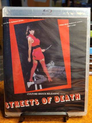 Streets of Death [Blu-ray w/ Limited Edition Slipcover SEALED] *PRE-OWNED*