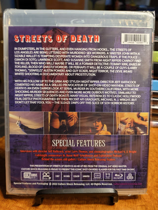 Streets of Death [Blu-ray w/ Limited Edition Slipcover SEALED] *PRE-OWNED*