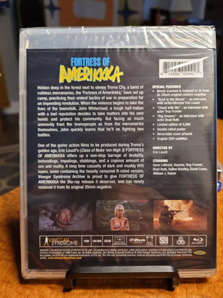 Fortress of Amerikkka [Blu-ray w/ Limited Edition Slipcase SEALED] *PRE-OWNED*