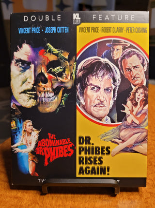 The Abominable Dr. Phibes / Dr. Phibes Rises Again! [Blu-ray Double Feature w/ Slipcover] *PRE-OWNED*