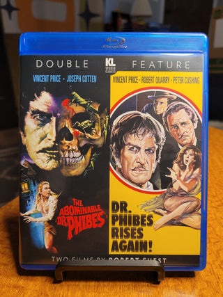 The Abominable Dr. Phibes / Dr. Phibes Rises Again! [Blu-ray Double Feature w/ Slipcover] *PRE-OWNED*