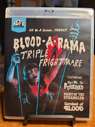 Blood-A-Rama Triple Frightmare [Blu-ray w/ Limited Edition Slipcover] *PRE-OWNED*