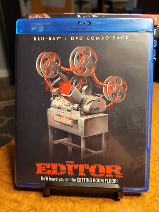 The Editor [Blu-ray + DVD w/ Slipcover] *PRE-OWNED*