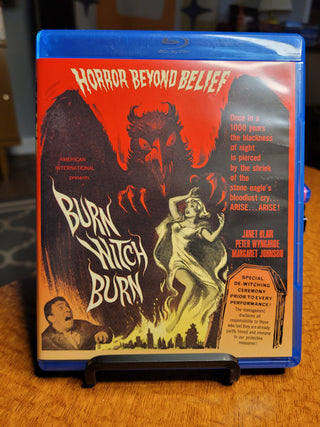 Burn Witch Burn aka Night of the Eagle - Blu-ray (Kino Lorber) *PRE-OWNED*