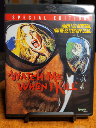 Watch Me When I Kill - Blu-ray + CD (Synapse Films) *PRE-OWNED*