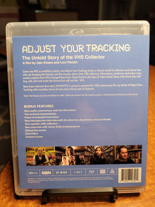 Adjust Your Tracking: The Untold Story of the VHS Collector [Blu-ray w/ Limited Edition Slipcover] *PRE-OWNED*