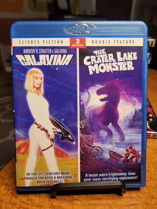 Galaxina / The Crater Lake Monster [Blu-ray Double Feature] *PRE-OWNED*