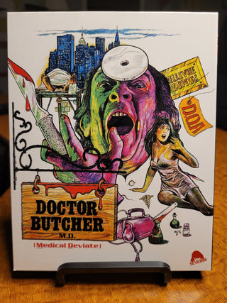 Doctor Butcher M.D. aka Zombie Holocaust [4K/UHD + Blu-ray w/ Limited Edition Slipcover] *PRE-OWNED*