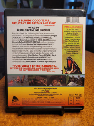 Killer Crocodile / Killer Crocodile 2 [Blu-ray Double Feature w/ Slipcover] *PRE-OWNED*