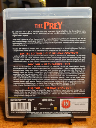 The Prey [Blu-ray w/ Slipcover REGION FREE UK Import] *PRE-OWNED*