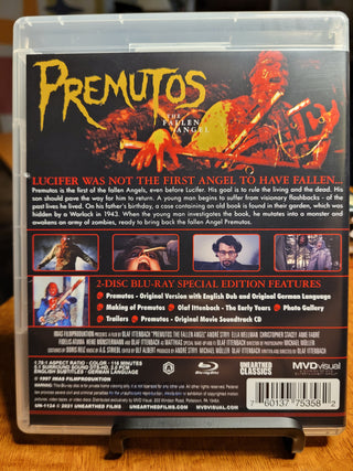 Premutos: The Fallen Angel [Blu-ray + DVD w/ Slipcover] *PRE-OWNED*