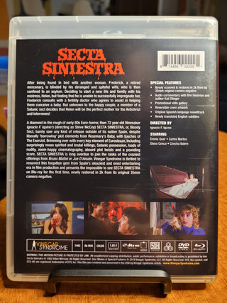 Secta Siniestra aka Bloody Sect [Blu-ray w/ Limited Edition Slipcover] *PRE-OWNED*