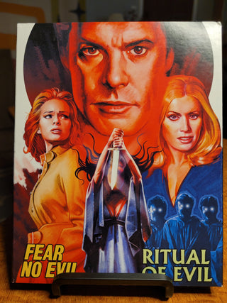 Fear No Evil / Ritual of Evil [Blu-ray Double Feature w/ Slipcover] *PRE-OWNED*