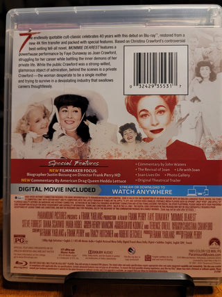 Mommie Dearest [Blu-ray w/ Slipcover] *PRE-OWNED*