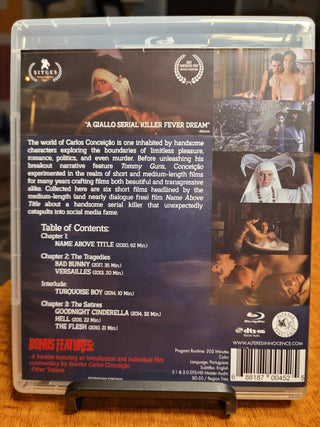 Name Above Title and Other Tales of Woe by Carlos Conceição Blu-ray [Blu-ray w/ Limited Edition Slipcover] *PRE-OWNED*