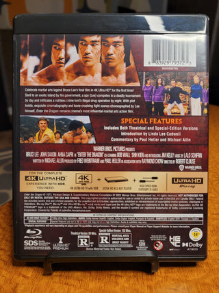 Enter the Dragon [4K/UHD w/ Slipcover] *PRE-OWNED*