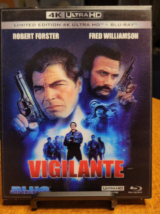 Vigilante [4K/UHD + Blu-ray w/ Lenticular Slipcover] *PRE-OWNED*