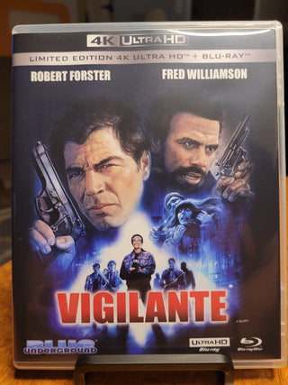 Vigilante [4K/UHD + Blu-ray w/ Lenticular Slipcover] *PRE-OWNED*