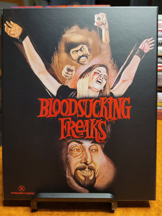 Bloodsucking Freaks [4K/UHD + Blu-ray w/ Limited Edition Reversible Slipcover SEALED] *PRE-OWNED*