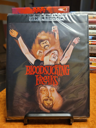 Bloodsucking Freaks [4K/UHD + Blu-ray w/ Limited Edition Reversible Slipcover SEALED] *PRE-OWNED*