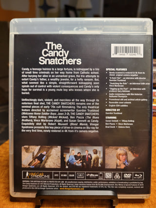 The Candy Snatchers [Blu-ray + DVD w/ Limited Edition Slipcover] *PRE-OWNED*